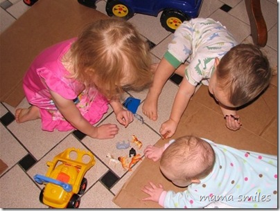 playing together