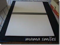laying out the board