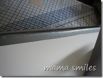 taped board