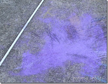 sidewalk chalk