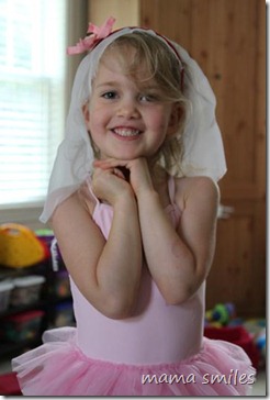 Emma the ballerina princess bride