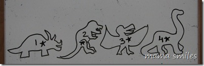 Emma's dinosaur chart