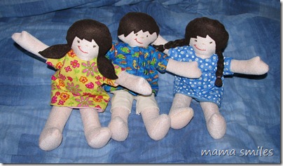 owie dolls print side