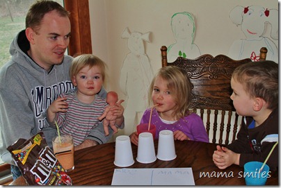 Setting up the experiment
