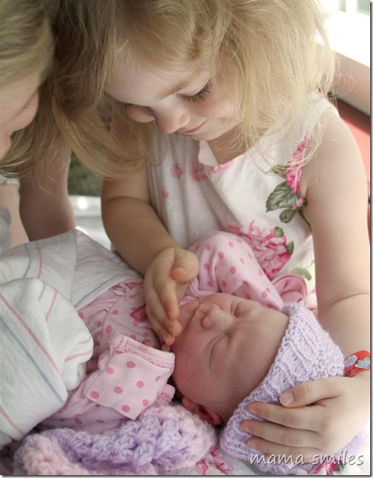 adoring big sister