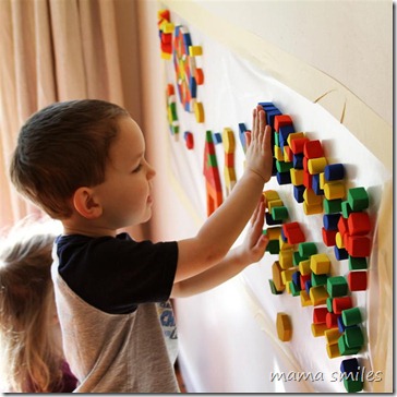 sensory mosaic for kids