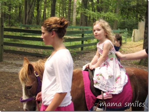 A princess rides a pony at King Richard's Renaissance Faire