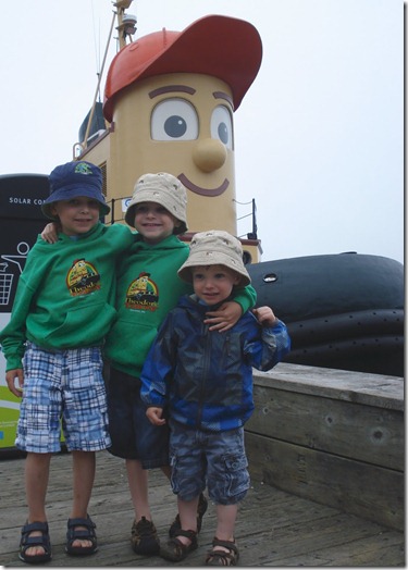 Visiting Theodore Tugboat