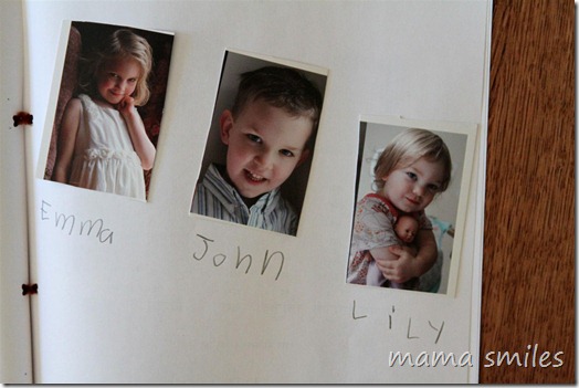All about my family book for kids