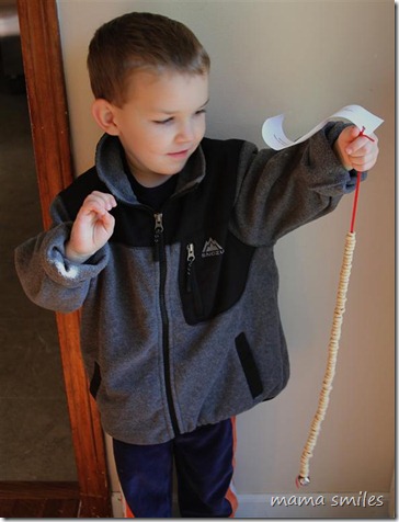 Cheerios bird feeder
