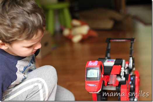 Adjusting the volume on a VTech Switch & Go Dino