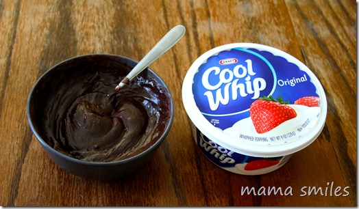 Chocolate and COOL WHIP mousse-inspired dessert