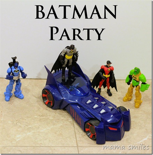 Batman birthday party