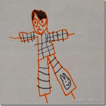 "guy" by Johnny (aged 4)