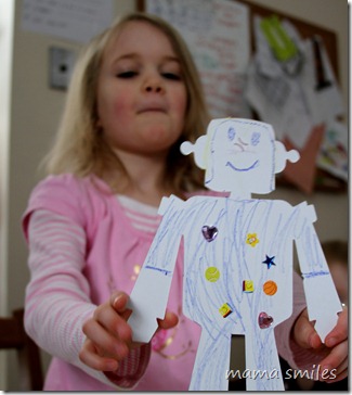 Emma's finished robot
