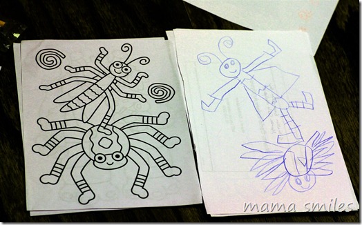 tracing a reflected image