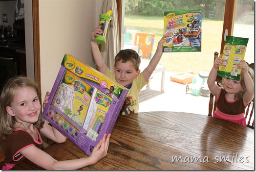 excited to try out Crayola products!