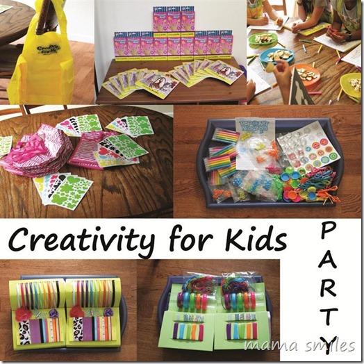creativity for kids party