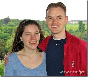 Mike and I in Scotland