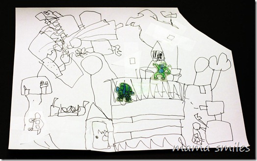 Shrinky Dink playscape