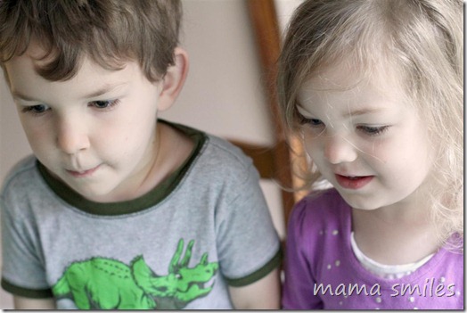 mesmerized kiddos :)
