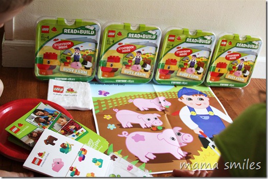 LEGO DUPLO Read & Build House Party Kit