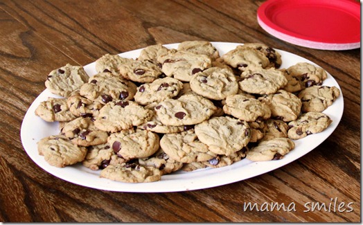 delicious chocolate chip cookies