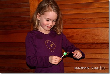 Experimenting with lasers and lollipops