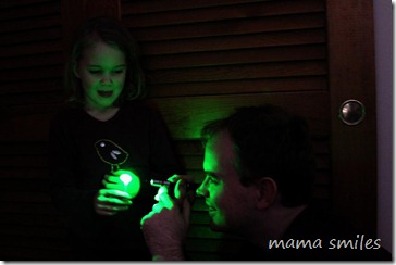 Experimenting with lasers and lollipops