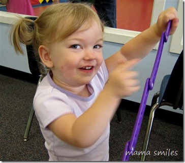 Lily shows off her purpllinker