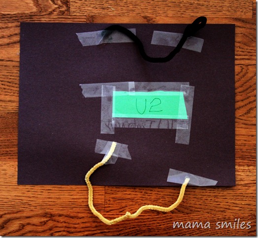 child-made circuit craft
