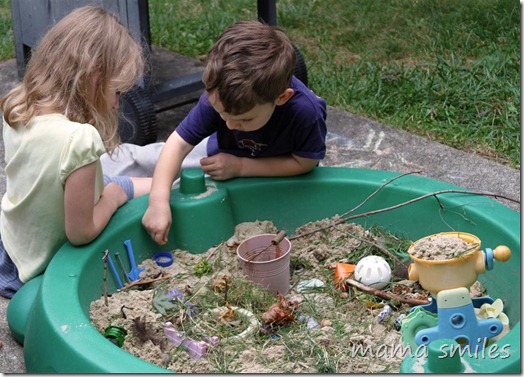 bring a sandbox to life