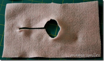 no-sew felt top for dolls