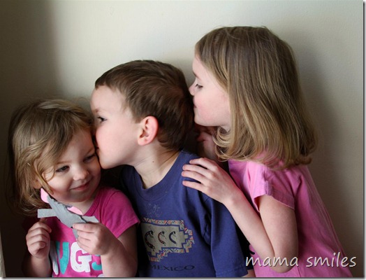 three kids
