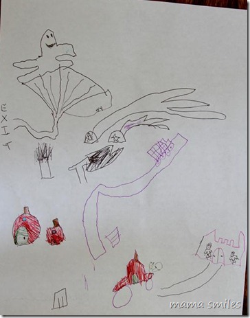 Map of Story Land by Emma
