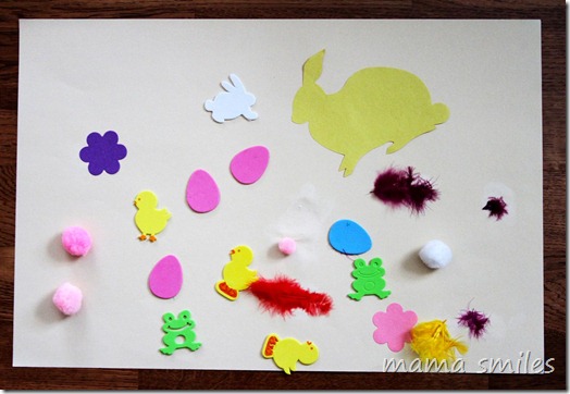 2-year-old Easter collage