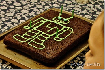 Simple Robot Cake