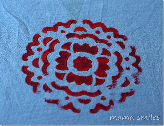 silkscreened shirt