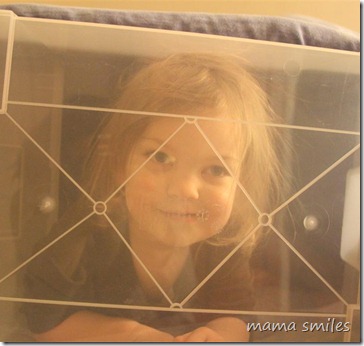 Lily in her space ship