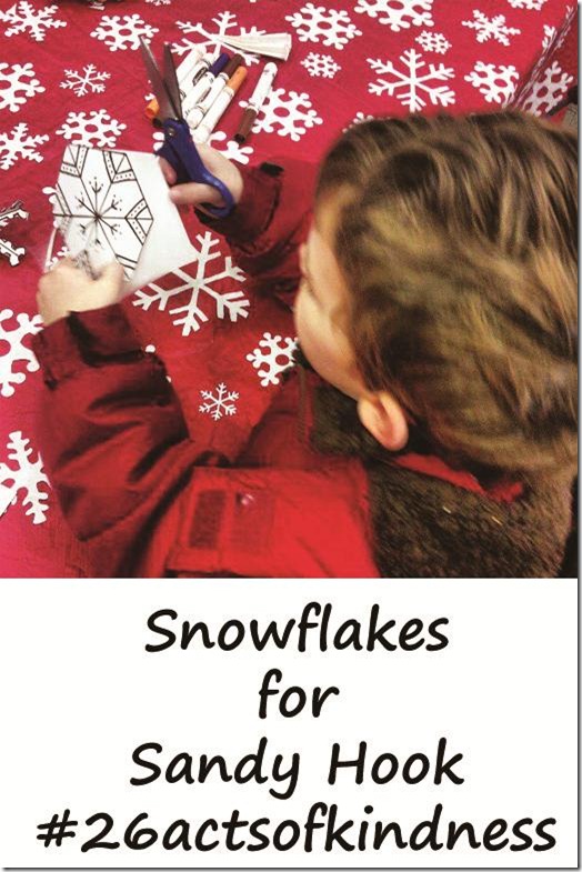 snowflakes for sandy hook