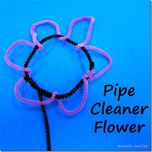 pipe cleaner flower