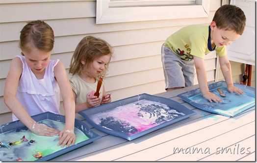 Diving into sensory play
