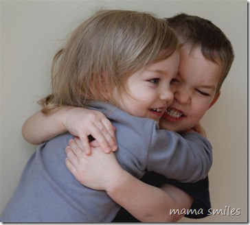 When siblings love each other - moments parents live for