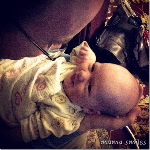 Happy to see Dad