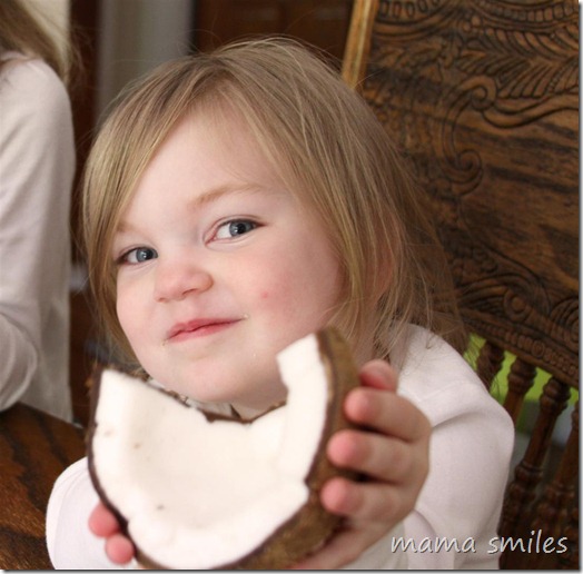 ready to try coconut pieces