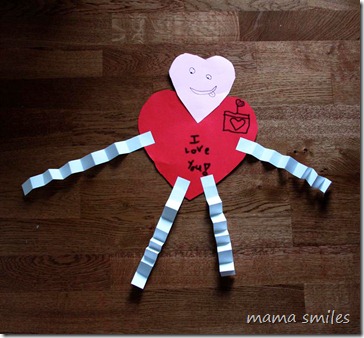 Heart art by Emma