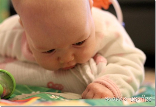 baby tummy time