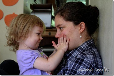Lily and Mama 