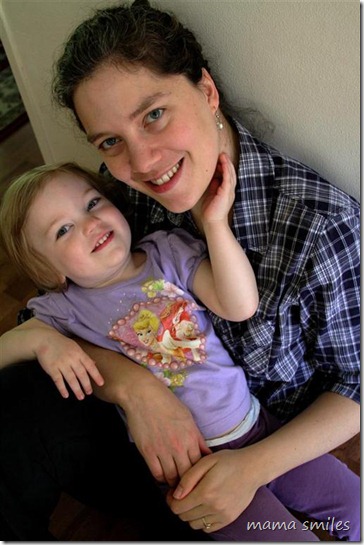 Lily and Mama 