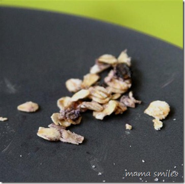 iodine turning purple after coming in contact with oatmeal